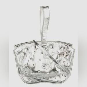 HTF!! EMM KUO The Trastevere Silver Bag